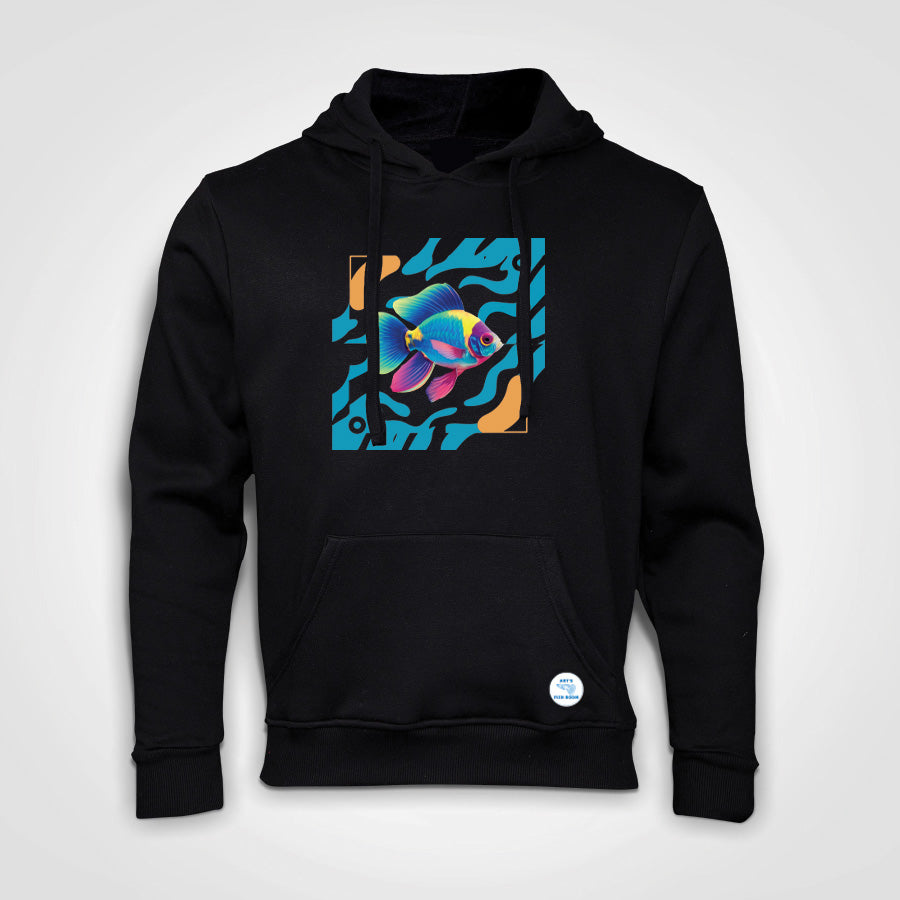 Art's Fish Room - Neon Guppy Hoodie