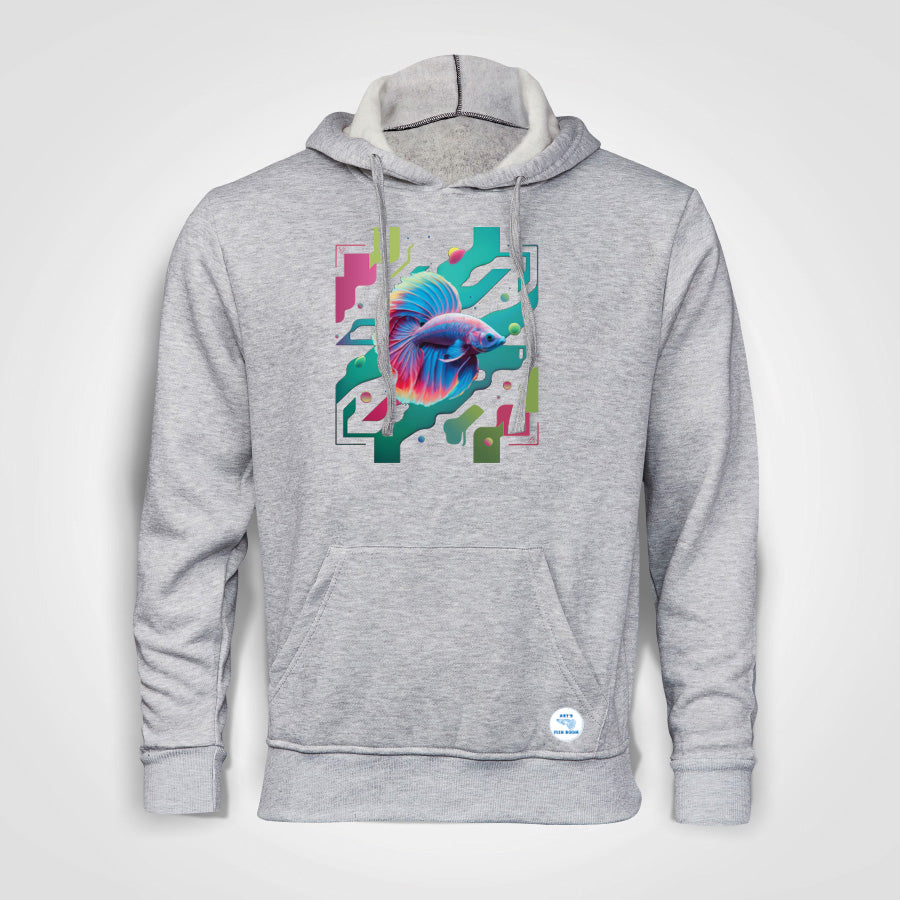 Art's Fish Room - Neon Betta Hoodie