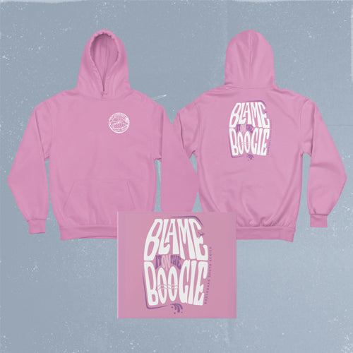 Bodyboard South Africa - Blame It On The Boogie Pink - Hoodie