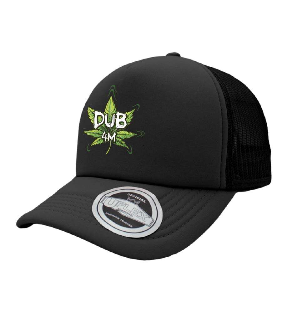 Dub4M Trucker Cap Weed Leaf