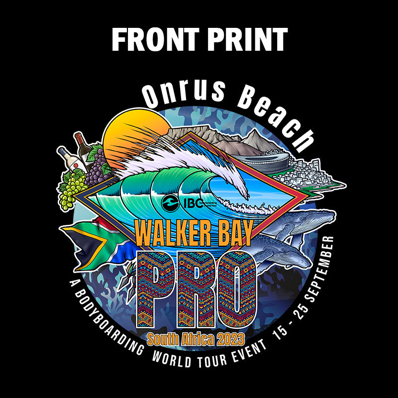 Walker Bay Pro 2023 - T-Shirt Black