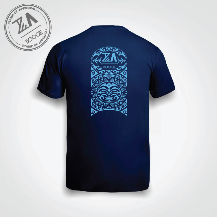 ZA Boogie - Royal Blue Tribal T-Shirt