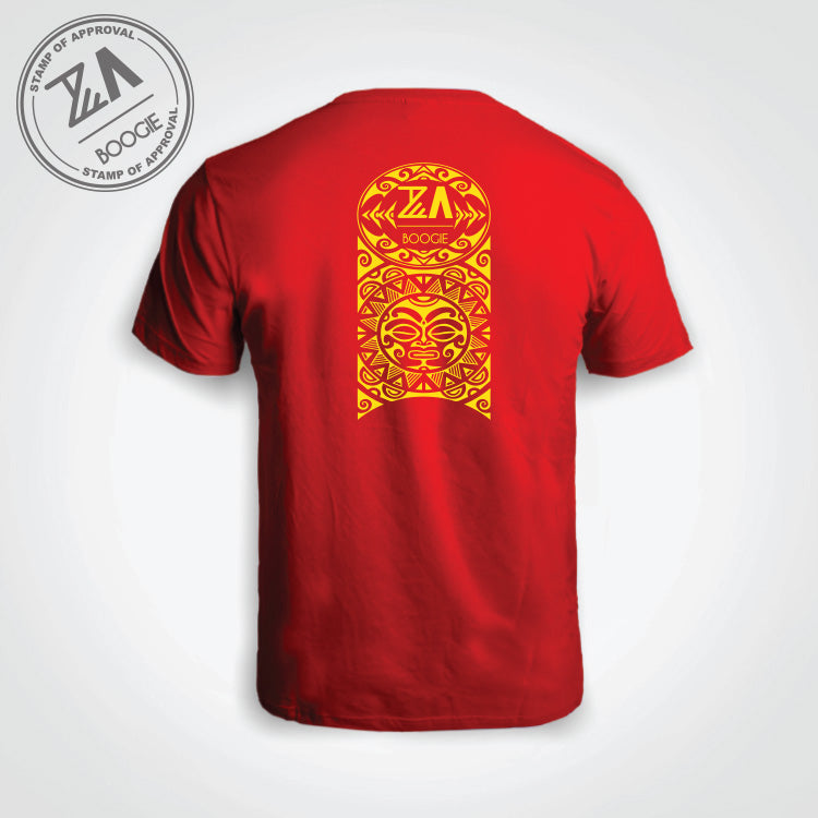 ZA Boogie - Red Tribal T-Shirt