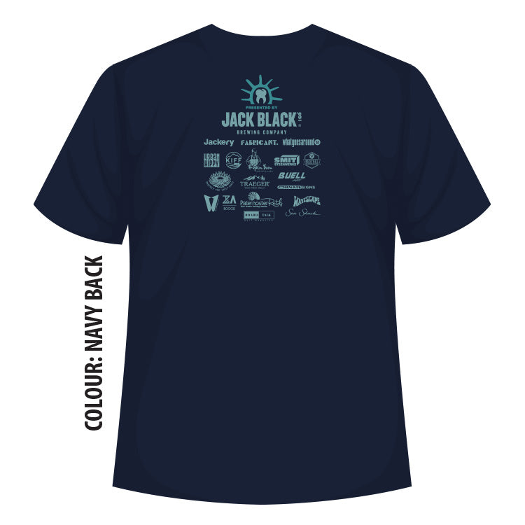 Tand Invitational - Tshirt NAVY BOOGIE DUDE