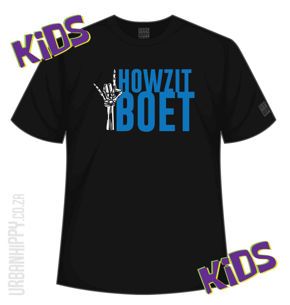 Urban Hippy - Howzit Boet - Kids T-Shirt