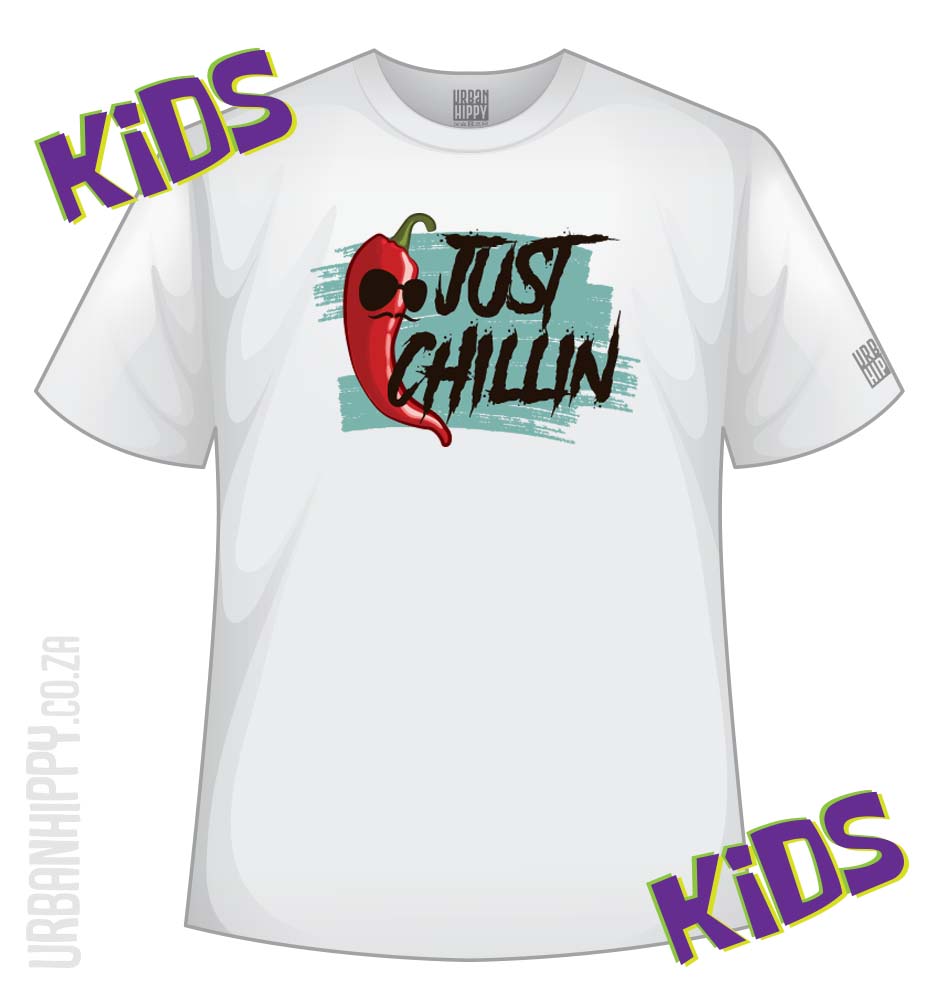 Urban Hippy - Just Chillin - Kids T-Shirt