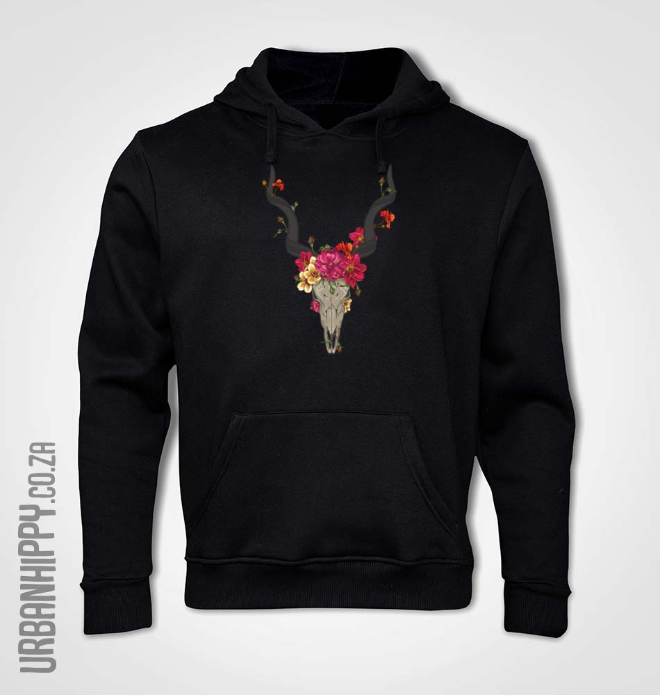 Urban Hippy - Kudu Flower Skull