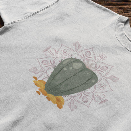 White Goma - San Pedro Mandala On White - T-Shirt