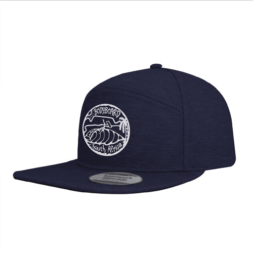 Bodyboard South Africa Bodyboard South Africa - Flat Peak Snapback Navy - Cap