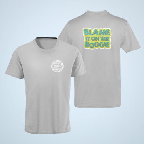 Bodyboard South Africa - Blame It On The Boogie Lime - T-Shirt