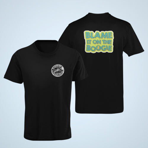 Bodyboard South Africa - Blame It On The Boogie Lime - T-Shirt