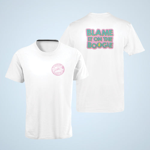 Bodyboard South Africa - Blame It On The Boogie Pink - T-Shirt