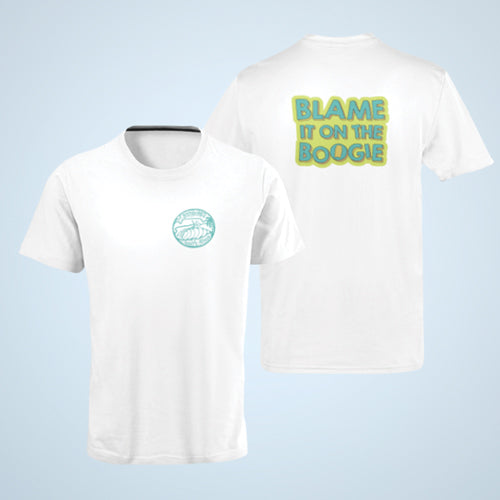 Bodyboard South Africa - Blame It On The Boogie Lime - T-Shirt