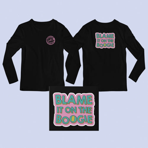 Bodyboard South Africa - Blame It On The Boogie Pink - Long Sleeve Shirt