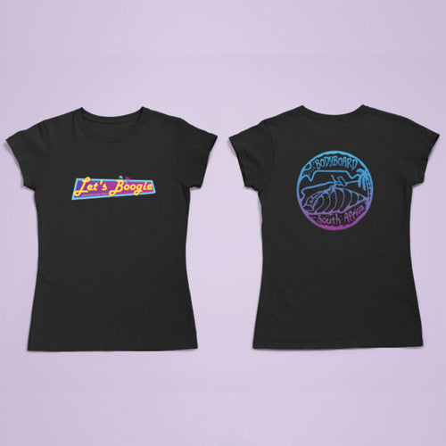 Bodyboard South Africa - Ladies Lets Boogie Bright - T-Shirt