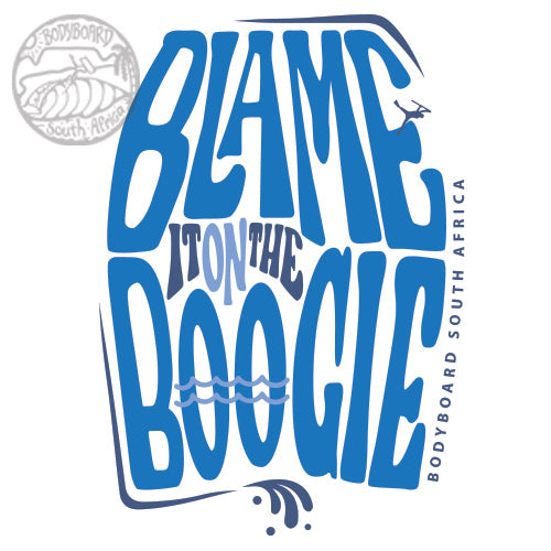 Bodyboard South Africa - Blame It On The Boogie Blue - Long Sleeve Shirt